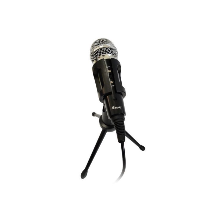 Microfono Sobremesa Equip Life Onmidireccional Jack 3.5" Cancelacion Ruido Boton Mute