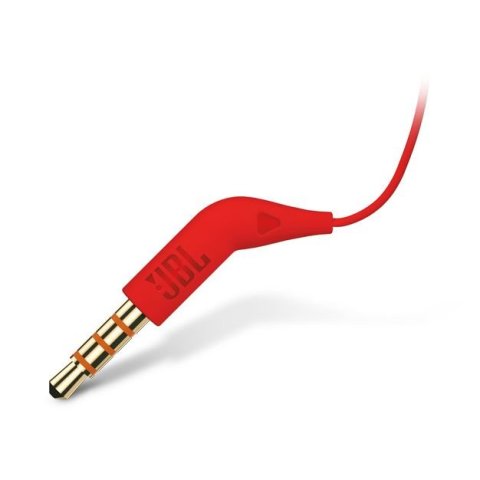 Auricular Jbl Tune T160 Red Microfono Integrado Jack 3.5mm Sonido Pure Bass Color Rojo