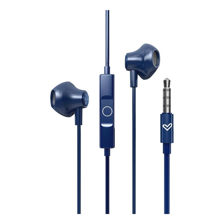 Auricular Intrauditivo Energy Sistem Easypods Jack 3.5 Microfono Integrado Color Azul