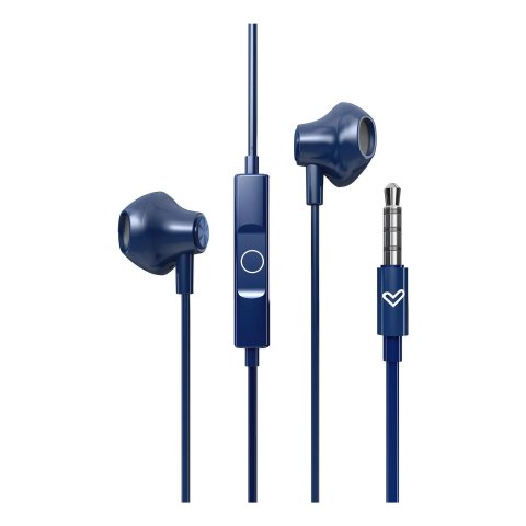 Auricular Intrauditivo Energy Sistem Easypods Jack 3.5 Microfono Integrado Color Azul