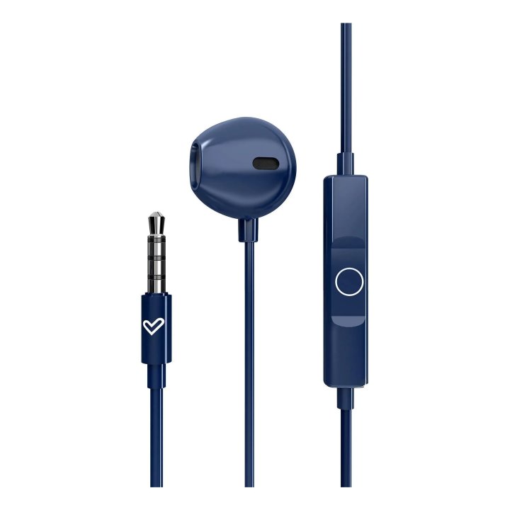 Auricular Intrauditivo Energy Sistem Easypods Jack 3.5 Microfono Integrado Color Azul