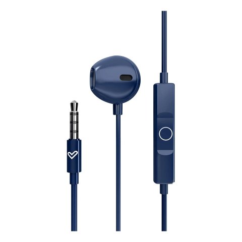 Auricular Intrauditivo Energy Sistem Easypods Jack 3.5 Microfono Integrado Color Azul
