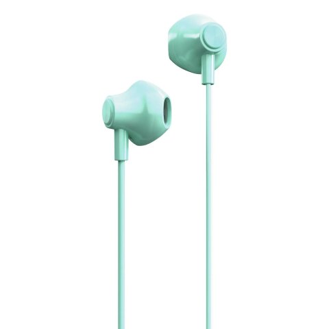 Auricular Intrauditivo Energy Sistem Easypods Jack 3.5 Microfono Integrado Color Turquesa