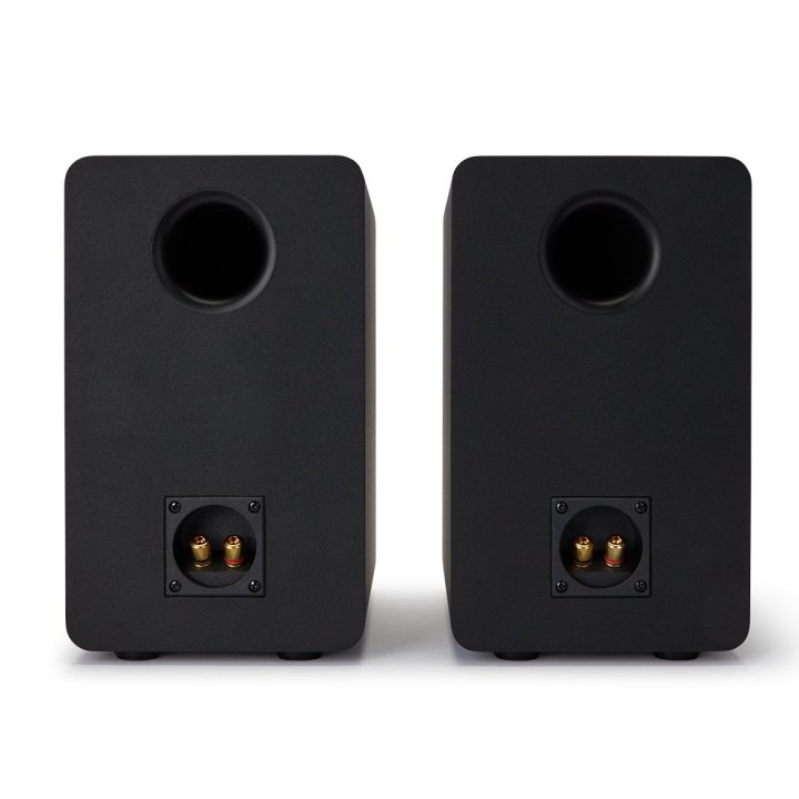 Altavoces 2.0 Hifi Pasivos Aiwa Sp-a100 Color Negro 2x70w Rms Conectores Chapados En Oro