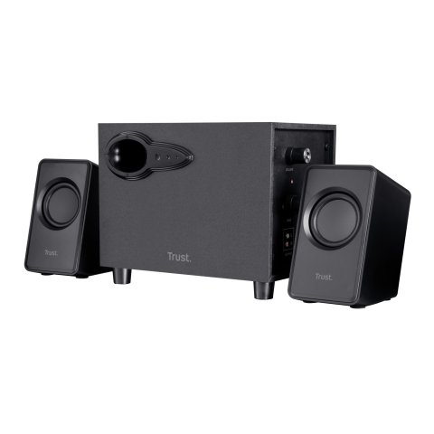 Altavoces 2.1 Trust Avora - 9w Rms - Controles Volumen Y Bajos En Subwoofer - Alimentacion Usb - Diseño Compacto 20442