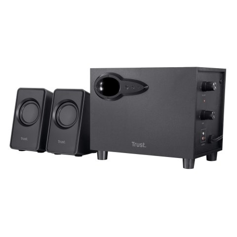 Altavoces 2.1 Trust Avora - 9w Rms - Controles Volumen Y Bajos En Subwoofer - Alimentacion Usb - Diseño Compacto 20442