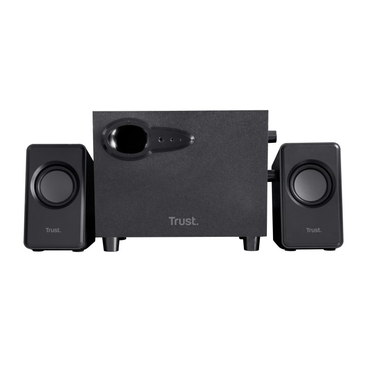 Altavoces 2.1 Trust Avora - 9w Rms - Controles Volumen Y Bajos En Subwoofer - Alimentacion Usb - Diseño Compacto 20442