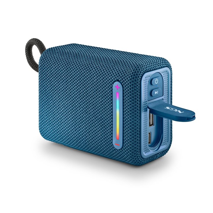 Altavoz Bluetooth Portable Ngs Compatible Con Tecnología Bluetooth, Luces Rgb E Impermeabilidad Ipx6