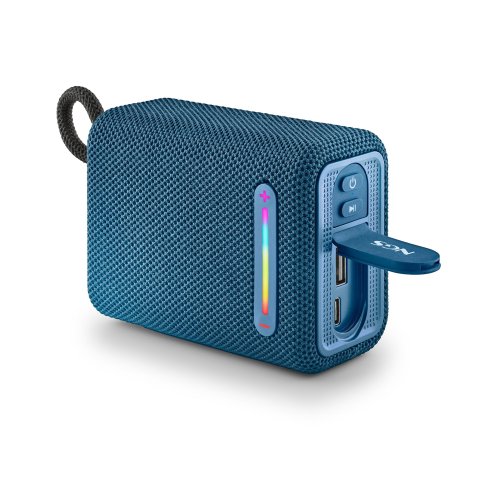 Altavoz Bluetooth Portable Ngs Compatible Con Tecnología Bluetooth, Luces Rgb E Impermeabilidad Ipx6