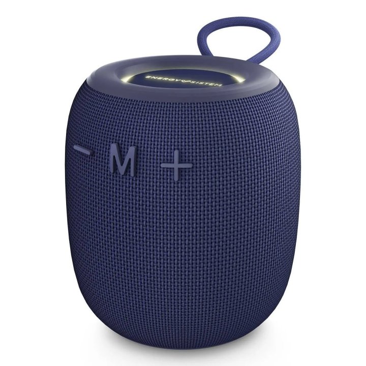 Altavoz Bluetooth Portable Energy Sistem Bloom Navy Bt 5.3 10w Iluminacion Rgb Ipx6 Microsd 18h