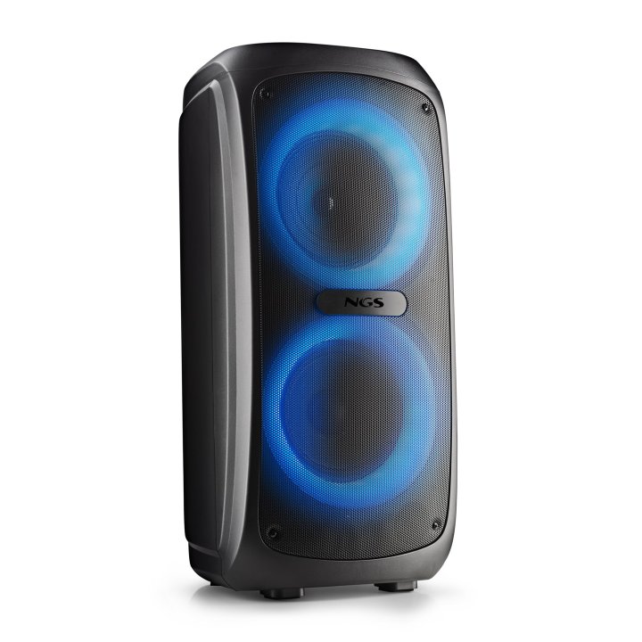 Altavoz Portátil Ngs Wild Temper De 200w Compatible Con Tecnología Bt Y Tws  Usb aux In. Batería.