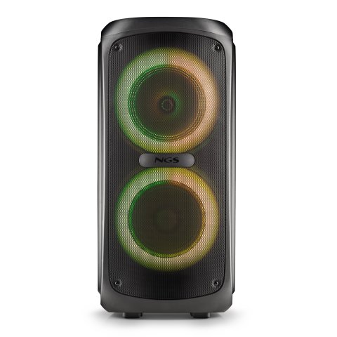 Altavoz Portátil Ngs Wild Temper De 200w Compatible Con Tecnología Bt Y Tws  Usb aux In. Batería.