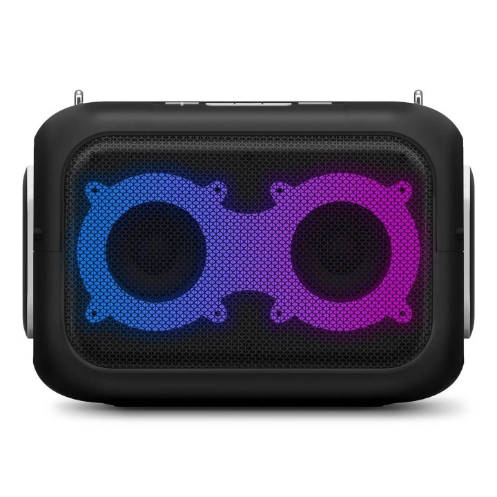 Altavoz Bluetooth Portable Energy Sistem Karaokestar 60w True Wireless Led 8h Bat 2 Mic Inalambricos Soporte Para Movil 