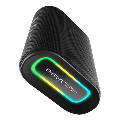 Altavoz Bluetooth Portable Energy Sistem Streetplay 8w Ipx6  Bt 5.4 Manos Libres Radio Fm Usb Aux Bateria 12h Color Negro