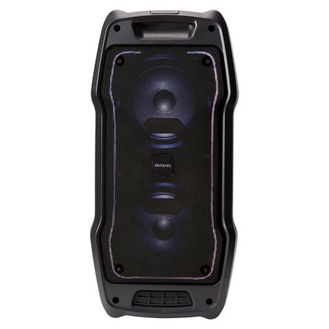 Altavoz Bluetooth Trolley Aiwa Kbtus-400 Bluetooth 5.0 Salida 50w Rms Bateria Radio Fm Microfonos Inalambrico Incluido