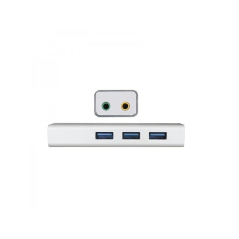 Tarjeta De Sonido Usb 5.1 Approx Appusb51hub + Hub Usb-a A 3xusb 3.0