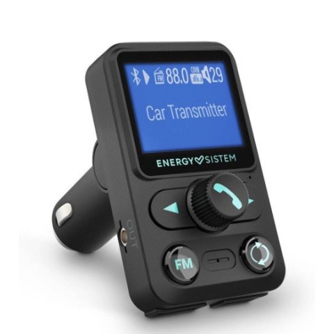Transmisor De Coche Energy Sistem Car Fm Xtra Pantalla Lcd 1,4" Bluetooth 5.3