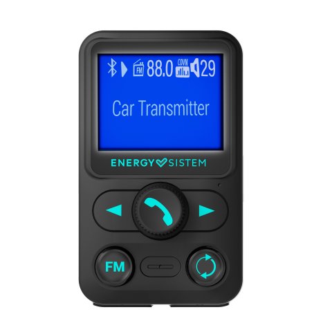 Transmisor De Coche Energy Sistem Car Fm Xtra Pantalla Lcd 1,4" Bluetooth 5.3