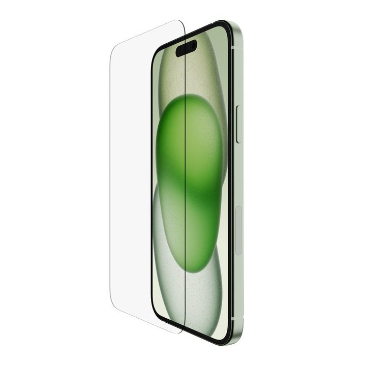 Protector De Pantalla Belkin Ova136zz Iphone 15 Plus  14 Pro Max Temperedglass Screenforce