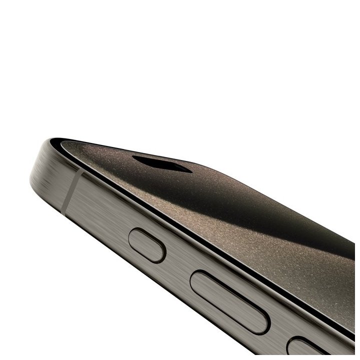 Protector De Pantalla Belkin Ova137zz Iphone 15 Pro Temperedglass Screenforce