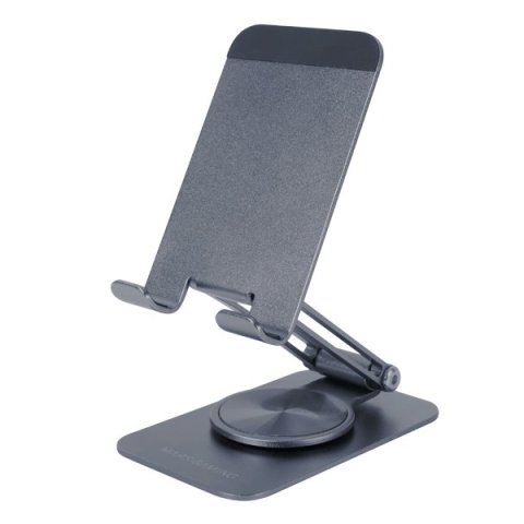 Soporte De Mesa Para Smartphone Mars Gaming Ma-rss Color Negro Plegable Rotacion 360º Ajuste De Altura Y Angulo De Visualizac