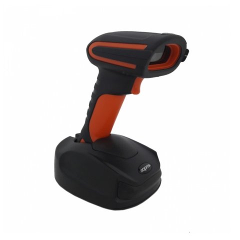 Scanner Codigo De Barras Inalambrico Approx Appls17i2d Industrial Ip67 2.4ghz Adapt Usb Bluetooth 12h De Autonomia Disparo Ma