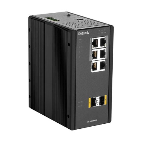 Switch Industrial D-link Dis-300g-8psw 4p Poe + 2p Giga Base Sfp 