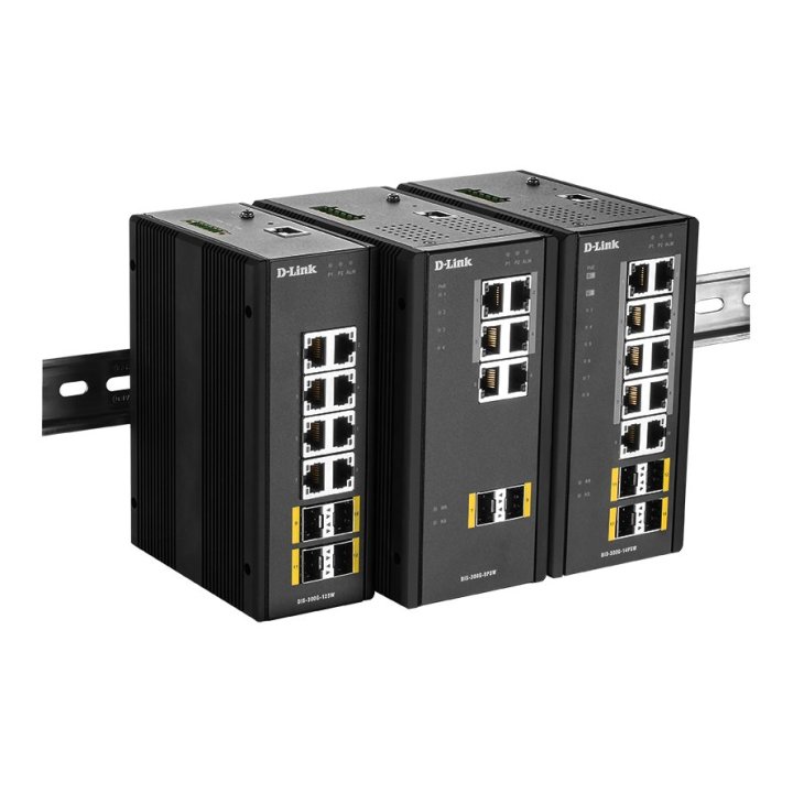 Switch Industrial D-link Dis-300g-8psw 4p Poe + 2p Giga Base Sfp 