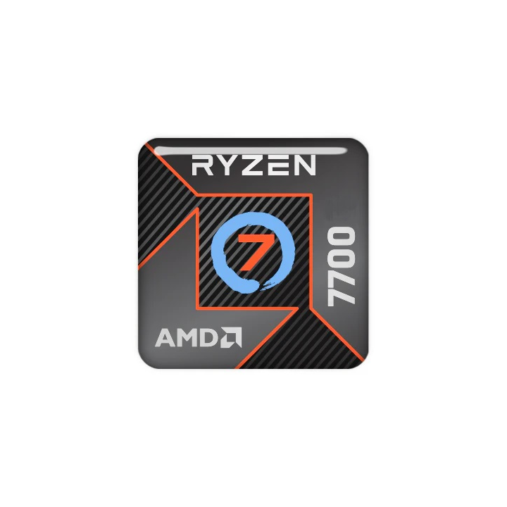 Cpu Amd Am5 Ryzen 7 7700 3,8 Ghz - 5.3 Ghz 8 Cores 32mb Cache 105wat