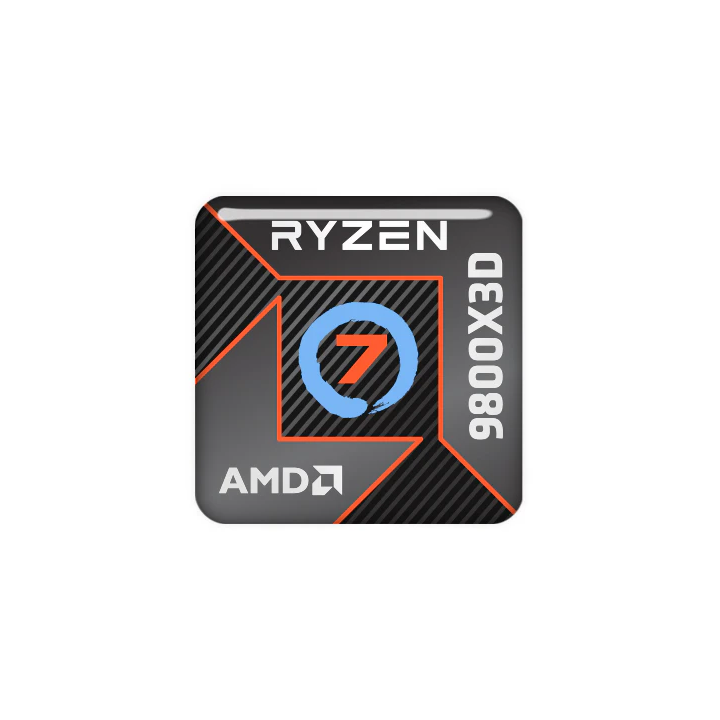 Cpu Amd Am5 Ryzen 7 9800x3d 4,7 Ghz - 5.2 Ghz 8 Cores 104mb Cache 120wat (sin Cooler)