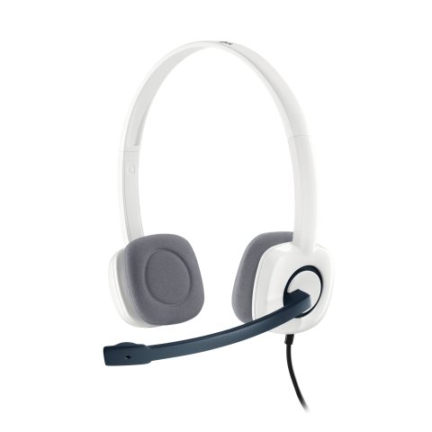 Headset Logitech H150 Coconut Conexion Jack P n 981-000350