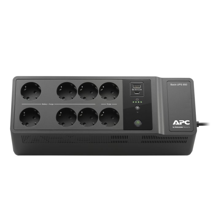 Sai Apc Be850g2-gr Back Ups 850va 230v 400w 8xschuko 1xusb-a 1xusb-c