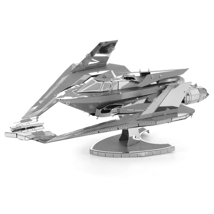 Maqueta 3d Metal Fascinations Batwing Montaje Sin Pegamento Ni Soldaduramaquetas 3d