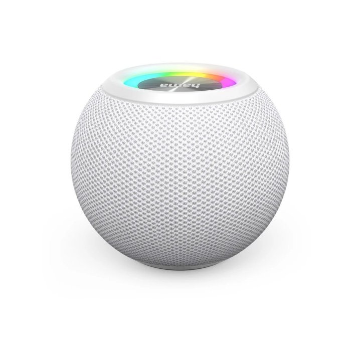 Altavoz Bluetooth Portable Hama Ball Shape 5w Iluminacion Led Tws Bateria 10h Manos Libres Color Blanco