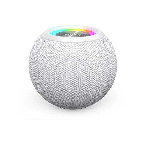 Altavoz Bluetooth Portable Hama Ball Shape 5w Iluminacion Led Tws Bateria 10h Manos Libres Color Blanco