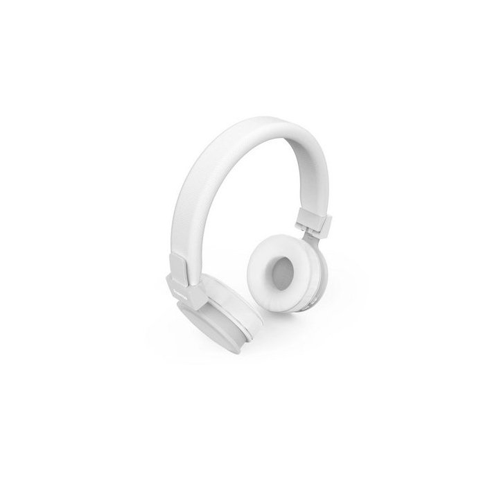 Headset Bluetooth Hama Freedom Lit 2 Plegables Microfono Integrado Bateria 15h Manos Libres Y Asistente Color Blanco