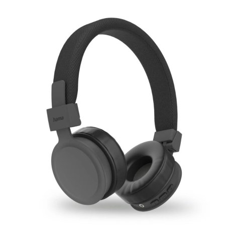 Headset Bluetooth Hama Freedom Lit 2 Plegables Microfono Integrado Bateria 15h Manos Libres Y Asistente Color Negro