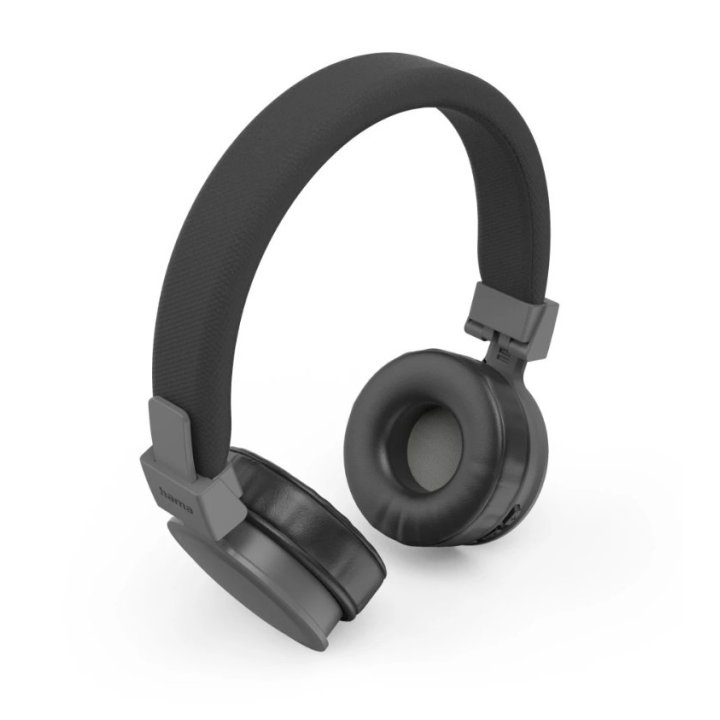 Headset Bluetooth Hama Freedom Lit 2 Plegables Microfono Integrado Bateria 15h Manos Libres Y Asistente Color Negro