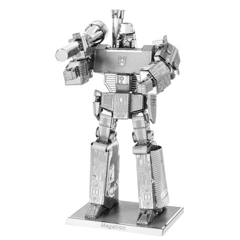 Maqueta 3d Metal Fascinations Megatron Transformers Montaje Sin Pegamento Ni Soldadura Maquetas 3d