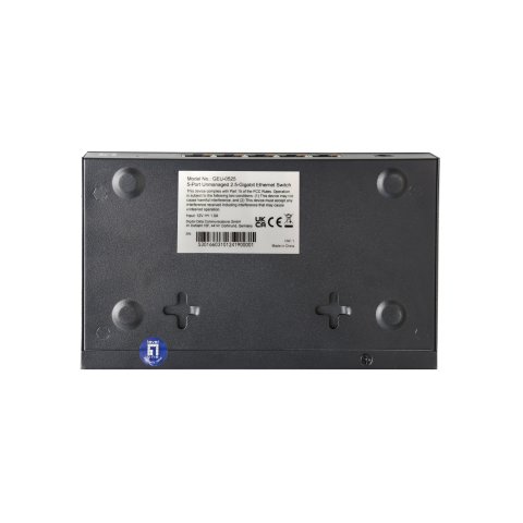Switch No Gestionable Level One Geu-0525 5p  2.5gbe Carcasa Metal No Rack