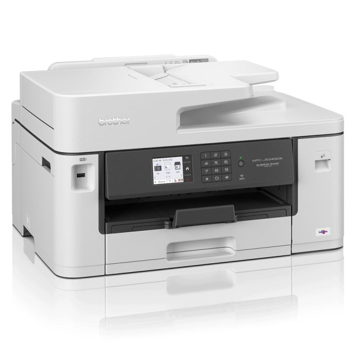 Multifuncion Inkjet Brother Mfc-j5340dwe 28 28ppm A4 a3 Duplex Wifi Ethernet Adf Fax Color Blanca
