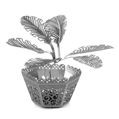 Maqueta 3d Metal Fascinations Planta Sago Palm...