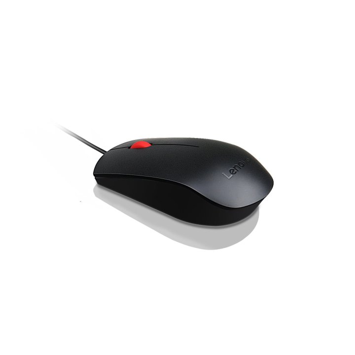 Mouse Lenovo Usb Lenovo Essential 1600dpi Color Negro