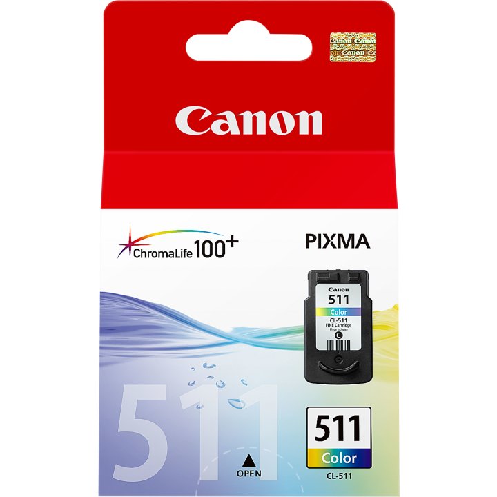 Cartucho Canon Cl511 Color 9ml 2972b001
