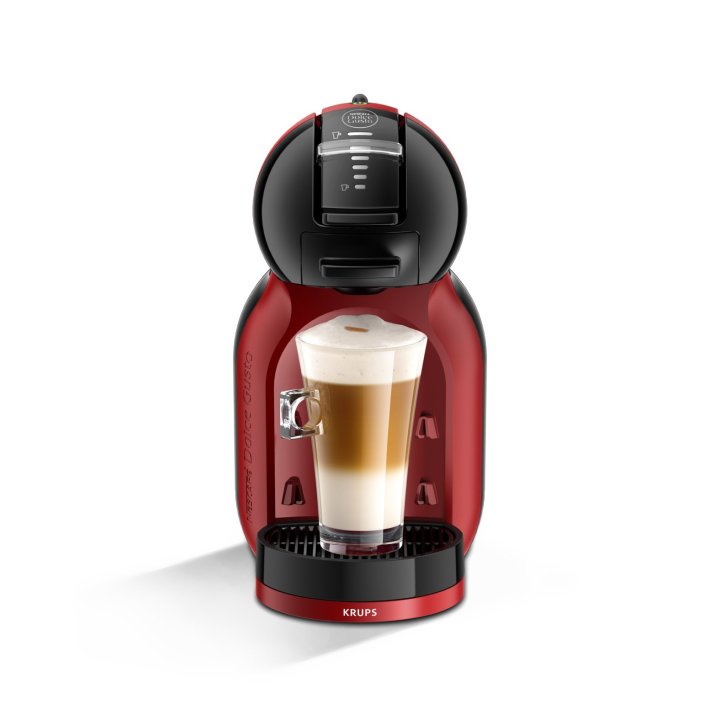 Cafetera Krups Kp123has Dolce Gusto Mini Me Negra Y Roja Automatica 