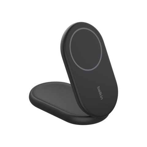 Cargador Inalambrico Belkin Wib007vfbk Boost Charge 15w Inalambrico Y Magnetico Plegable Color Negro