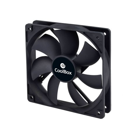 Coolbox Ventilador  Vencooau120 Caja 12cm Negro Conector Molex