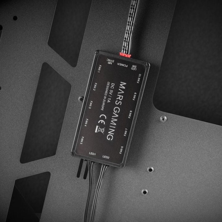 Caja Atx Semitorre Mars Gaming Titan Black...