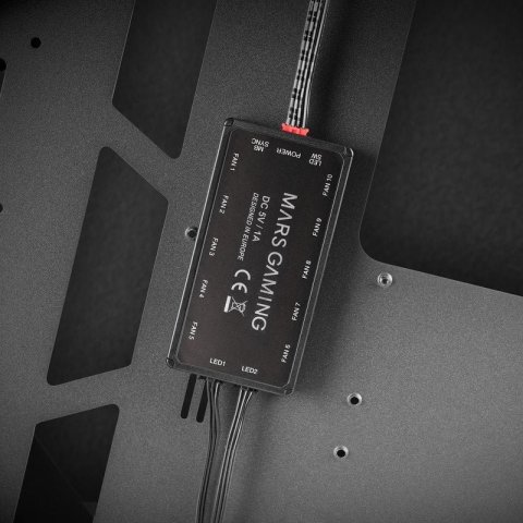 Caja Atx Semitorre Mars Gaming Titan Black...