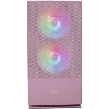 Caja Microatx Gaming Mars Gaming Mcz Pink Frontal Mesh... 2